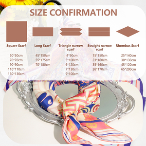 Manufacturer's Low-priced 12/14/16/19MM Silk <strong>Scarf</strong>, Fashionable and Luxurious 100% Silk square <strong>Scarf</strong> versatile - Product Image 3