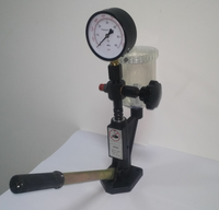 Probador de inyectores diésel S60H 0-60MPa 600Bar, herramienta manual para pruebas de presión de apertura, fugas y pulverización Bosch Denso Delphi