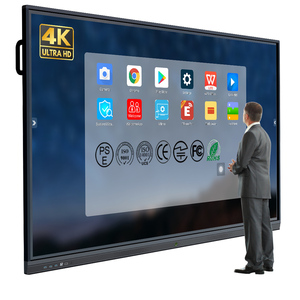 Lavagna Interattiva Digitale 4K da 55 65 75 86 98 Pollici con Schermo Touch Fluido, Display a Pannello Piatto per l'Insegnamento Scolastico - Product Image 1