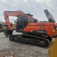 Excavatrice Doosan 20 tonnes DX225 à haute rentabilité, concasseur de béton, pour maison écologique en Chine, à vendre