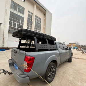 <span class=keywords><strong>Porte</strong></span>-bagages universel extensible pour pick-up, robuste, en alliage d'aluminium noir mat, grande capacité, pour tout-terrain - Product Image 5