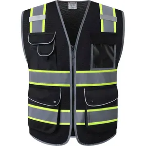 Factory Outlet Reflection giacche riflettenti di sicurezza bianche gilet riflettente