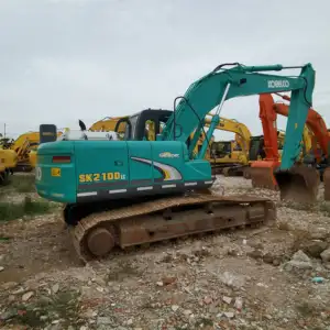 Excavadora usada original SK210 de alta calidad y alto rendimiento vendida con un gran descuento