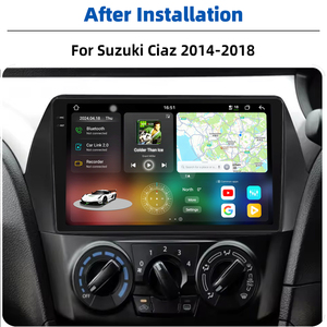 Radio de coche Android para Suzuki Ciaz 2014-2018 2K pantalla CarPlay Auto 360 Cámara navegación GPS 4G red coche sistema Multimedia - Product Image 2