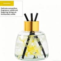 Diffuseur d'arôme floral sans flamme pour voiture, 120 ml, longue durée, type siège, pour intérieur de véhicule