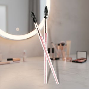 Brocha de Maquillaje <span class=keywords><strong>Zoreya</strong></span> para Corrector y Cejas, con Cerdas de Nailon, Mango de Plástico, Diseño Angular, Herramienta de Belleza para Aplicación de Rubor y Pestañas - Product Image 6