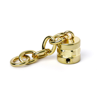 Pendentifs de luxe tendance en alliage de zinc de 9 mm pour sacs à main, décorations latérales, fermoirs de sangle et porte-clés
