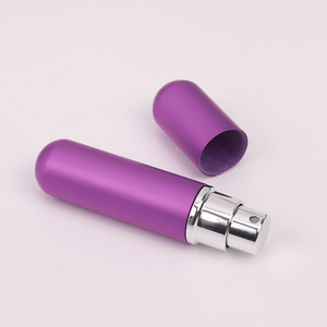 Botella atomizadora de Perfume de aluminio de lujo de 5ml y 10ml, recarga de Spray sostenible, Metal duradero para cosméticos personales, aceite esencial - Product Image 3