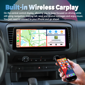 12.3 "Radio Android 13 lettore Video auto per Citroen Jumpy spaziotourer 2016 2021 Toyota Proace GPS multimediale Carplay Head Unit - Product Image 2