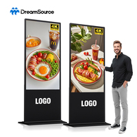 Pantalla Digital Interactiva Táctil de 43, 49, 55 y 65 Pulgadas, 4K UHD Full HD LCD, para Publicidad en Centros Comerciales