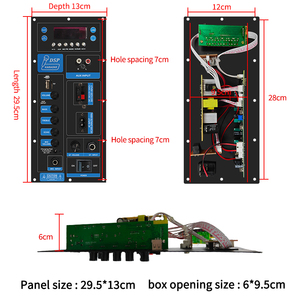 Amplificateur de basses <span class=keywords><strong>mono</strong></span> Hi-Fi T28 compatible OEM 12V/24V/220V, carte amplificateur de puissance élevée <span class=keywords><strong>pour</strong></span> la maison, le KTV et l'audio musical - Product Image 4