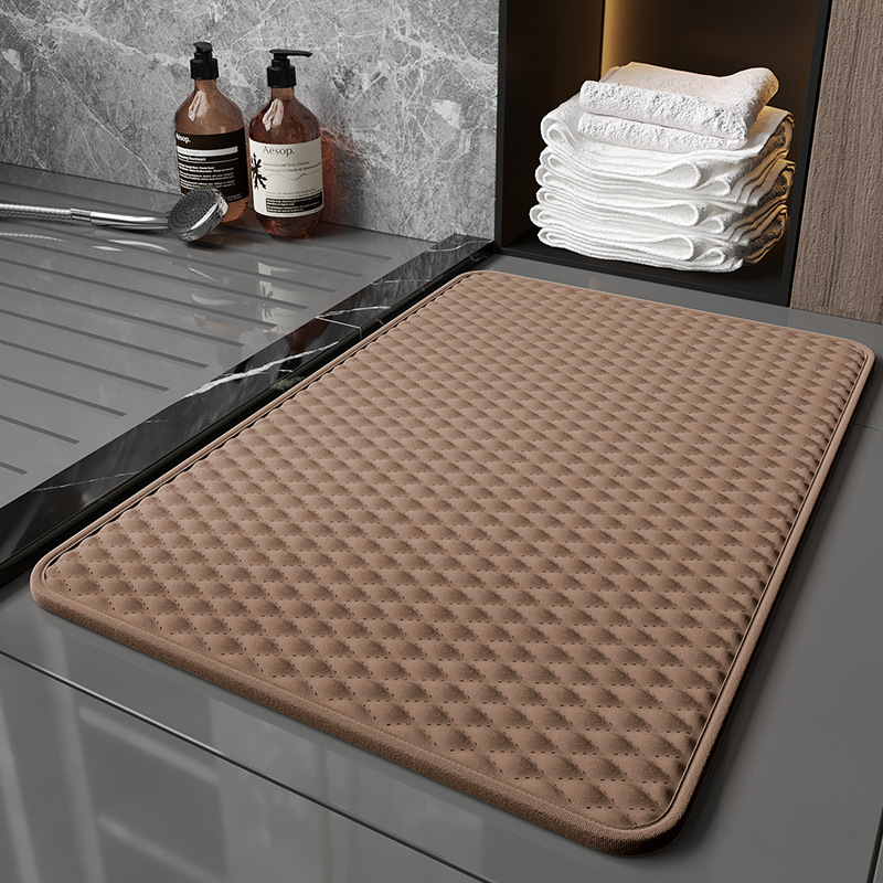 Terciopelo de algodón nube - marrón piña