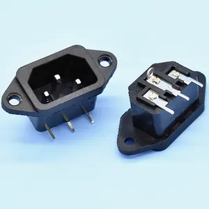 AC-04插孔或插座Smd型电源3针印刷电路板焊接插座250 V 10 A适配器充电器母交流连接器