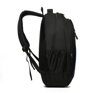 Men's <b>Backpack</b> <b>Large</b> Capacity Multi-Functional Breathable Business Travel Commuting Solid Color Water-Repellent Black - Product Image 2