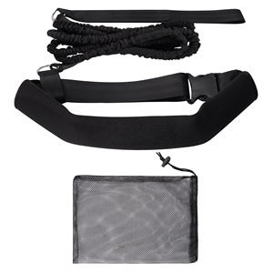 Attache de <span class=keywords><strong>ceinture</strong></span> d'entraînement de natation pour nager en place Harnais <span class=keywords><strong>stationnaire</strong></span> <span class=keywords><strong>Ceinture</strong></span> de résistance aquatique - Product Image 1