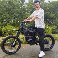 Moto tout-terrain électrique révolutionnaire Arctic Leopard XE Pro S Enduro 72V 20000W Moteur central 25kw Suspension intégrale version Enduro