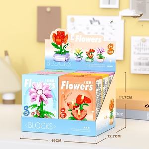 Mini boîte à insectes en plastique, mini blocs de construction, <span class=keywords><strong>jouet</strong></span> éducatif d'assemblage pour enfants unisexe - Product Image 2