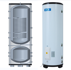 Cmbnation Dhw <span class=keywords><strong>réservoir</strong></span> avec <span class=keywords><strong>réservoir</strong></span> tampon et pompe à chaleur Tubes à vide solaires Chauffe-<span class=keywords><strong>eau</strong></span> Premium Air Source Pompe à chaleur Réservoirs d'<span class=keywords><strong>eau</strong></span> - Product Image 1