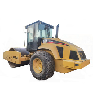 100% Japan Original <b>Used</b> CAT Caterpillar CS683E <b>Road</b> <b>Roller</b> in Discount Price 18.8 Ton Single Vibratory Compactor CAT CS683E - Product Image 1