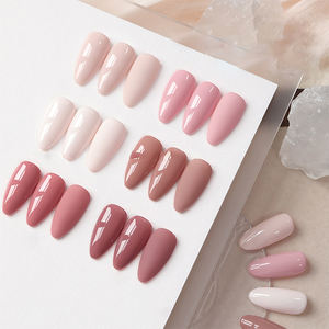 AILANUO Vernis à ongles en pâte de haute qualité et haute résistance, 6 couleurs, revêtement, étiquetage en vrac, bouteille personnalisée - Product Image 2