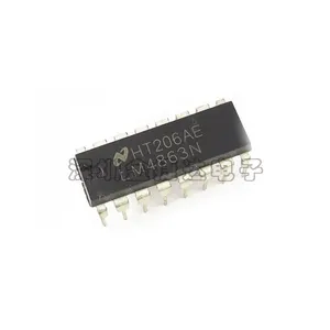 Yeni ve orijinal entegre devreler Microtroller Audio güç amplifikatörü LM4863N DIP-16 kaliteli