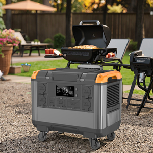 Guangdong Stock <b>Solar</b> MPPT Pure Sine Wave Car Wireless Charging Outdoor Camping <b>Generator</b> Backup 2500W-5000W Portable Station - Product Image 1
