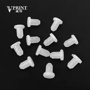 4.0mm Ink Cartridge White Rubber Seal Silicone Plug for Epson Canon HP Brother Printer Parts silicone plug fit as stopper cap