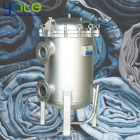Filtre à eau multi-sacs de qualité industrielle, fabriqué en acier inoxydable 304/316 pour un traitement efficace et pratique des textiles et des peintures