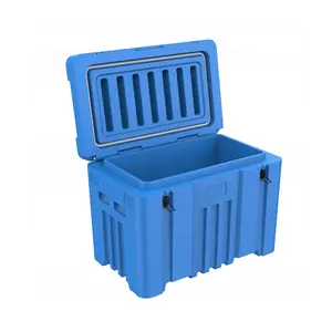 Caja refrigeradora de plástico para acampar, cofre de hielo rotomoldeado, para senderismo y picnic, 240L