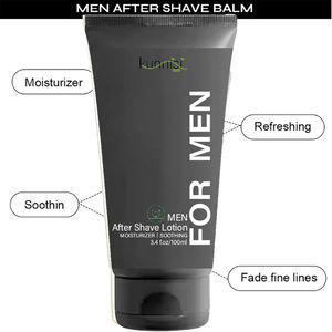 Lotion après-<span class=keywords><strong>rasage</strong></span> apaisante et rafraîchissante pour hommes, marque privée, <span class=keywords><strong>hydratant</strong></span> après-<span class=keywords><strong>rasage</strong></span> pour les rougeurs et les bosses, crème de <span class=keywords><strong>baume</strong></span> pour les soins de la peau - Product Image 5