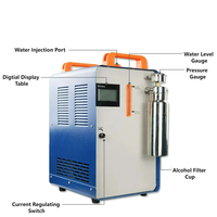 Générateur oxy-hydrogène 3 cylindres 300L/h 0.09L/h pour polissage à la flamme de bijoux en or et argent, machine de soudage à l'eau, oxygène et hydrogène