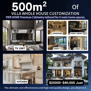 Placard en bois personnalisé pour la production en vrac d'appartements communautaires et de logements locatifs publics avec - Product Image 6