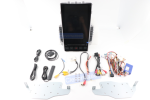 Écran Tesla 12,1 pouces pour <span class=keywords><strong>Infiniti</strong></span> <span class=keywords><strong>Q50</strong></span> Q50L Q60S 2015-2019, lecteur DVD GPS voiture, Android Auto, CarPlay, radio FM stéréo - Product Image 4
