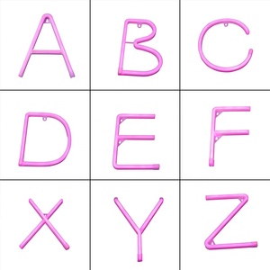 Le luci al <span class=keywords><strong>neon</strong></span> con lettere a LED montate a <span class=keywords><strong>parete</strong></span> sono popolari per la casa, il compleanno e le decorazioni di nozze - Product Image 5