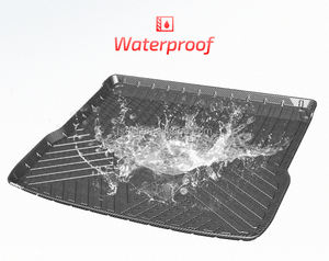 Alfombra impermeable para <span class=keywords><strong>maletero</strong></span> de coche, lámina de fibra de carbono para Toyota Highlander Kluger <span class=keywords><strong>2022</strong></span> - Product Image 5