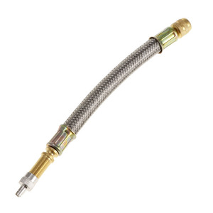 Stainless Steel Tire Valve <b>Extension</b> Tube 100mm To 350mm <b>For</b> Truck Solid Tire Replacement Repair American Mouth - Product Image 4