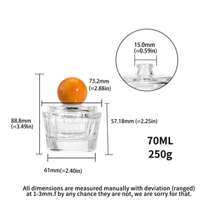 Luxus 70ml leere <span class=keywords><strong>Eis</strong></span> glasflasche mit benutzer definiertem Logo und Frost Finish - Product Image 5