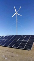 Système Éolien-Solaire Hybride Tout-en-Un Hors Réseau Chaud 48V 96V 220V 380V 5kW 10kW 15kW 20kW, Également Appelé Système Solaire Éolien