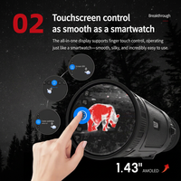 Guide TE211M Monoculaire thermique portable à imagerie infrarouge pour la vision nocturne, idéal pour la chasse et le camping en extérieur