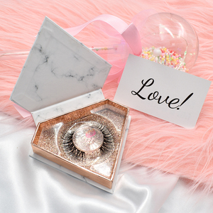 Коробка для упаковки ресниц с принтом и выдвижными блестками - Product Image 4