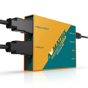 Carte de <span class=keywords><strong>capture</strong></span> vidéo multi-format AVMATRIX UC1218-4KS/UC1218-4K PRO, vidéo et audio non compressés pour USB 3.0 4K60, diffusion en direct - Product Image 1