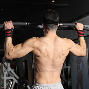 Kol anti-burkulma antreman bilek desteği için Unisex ayarlanabilir Polyester bileklik spor Wrap sıkıştırma bandaj - Product Image 4