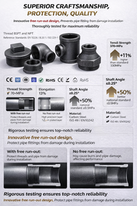 Codo <span class=keywords><strong>de</strong></span> Tubería Maleable FM UL FIG 90 <span class=keywords><strong>Galvanizado</strong></span> en Caliente 1/2-4 Pulgadas 300PSI ASTM ANSI NPT Plomería al por Mayor - Product Image 4