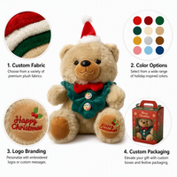 Peluche ultra douce en forme de bonhomme de neige avec chapeau, écharpe et moufles à flocons de neige dorés pour un cadeau de Noël