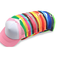 Gorras Trucker de Espuma Bordadas Personalizadas de Alta Calidad para Adultos, Gorra de Malla Barata al por Mayor, Gorra de Espuma Blanca con Red de Esponja, Gorras