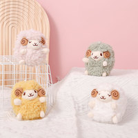Petit mouton frais Girly en peluche pendentif doux créatif étudiant cadeau mignon sac à dos voiture porte-clés poupée pour les Couples