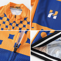 Ensemble de maillots de cyclisme confortables pour femmes et hommes, personnalisés pour les boutiques de vélos, chemises et shorts de vélo, uniformes de cyclisme