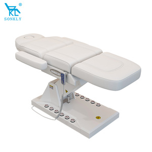 Fauteuil de soin <span class=keywords><strong>esthétique</strong></span> haut de gamme SONKLY à 3 moteurs, design moderne, <span class=keywords><strong>noir</strong></span>, lit électrique pour la dermatologie <span class=keywords><strong>et</strong></span> l'<span class=keywords><strong>esthétique</strong></span> - Product Image 1