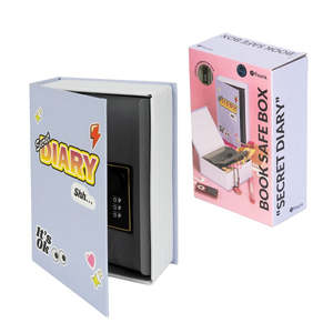 Book Safe Box Secret <b>Diary</b> With Combination <b>Lock</b> For Kids And Teens Storage - Product Image 1