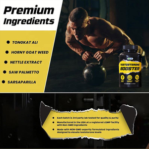 Capsule OEM per Aumentare il Testosterone Maschile, Integratori per Migliorare Resistenza e Forza - Product Image 4